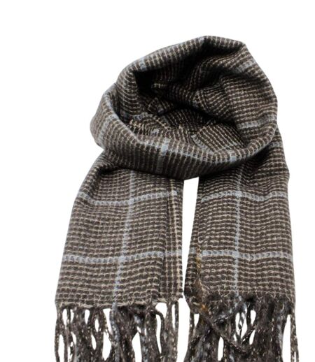 écharpe élégante en Polyester Doux pour Homme - Accessoire Tendance Automne Hiver
