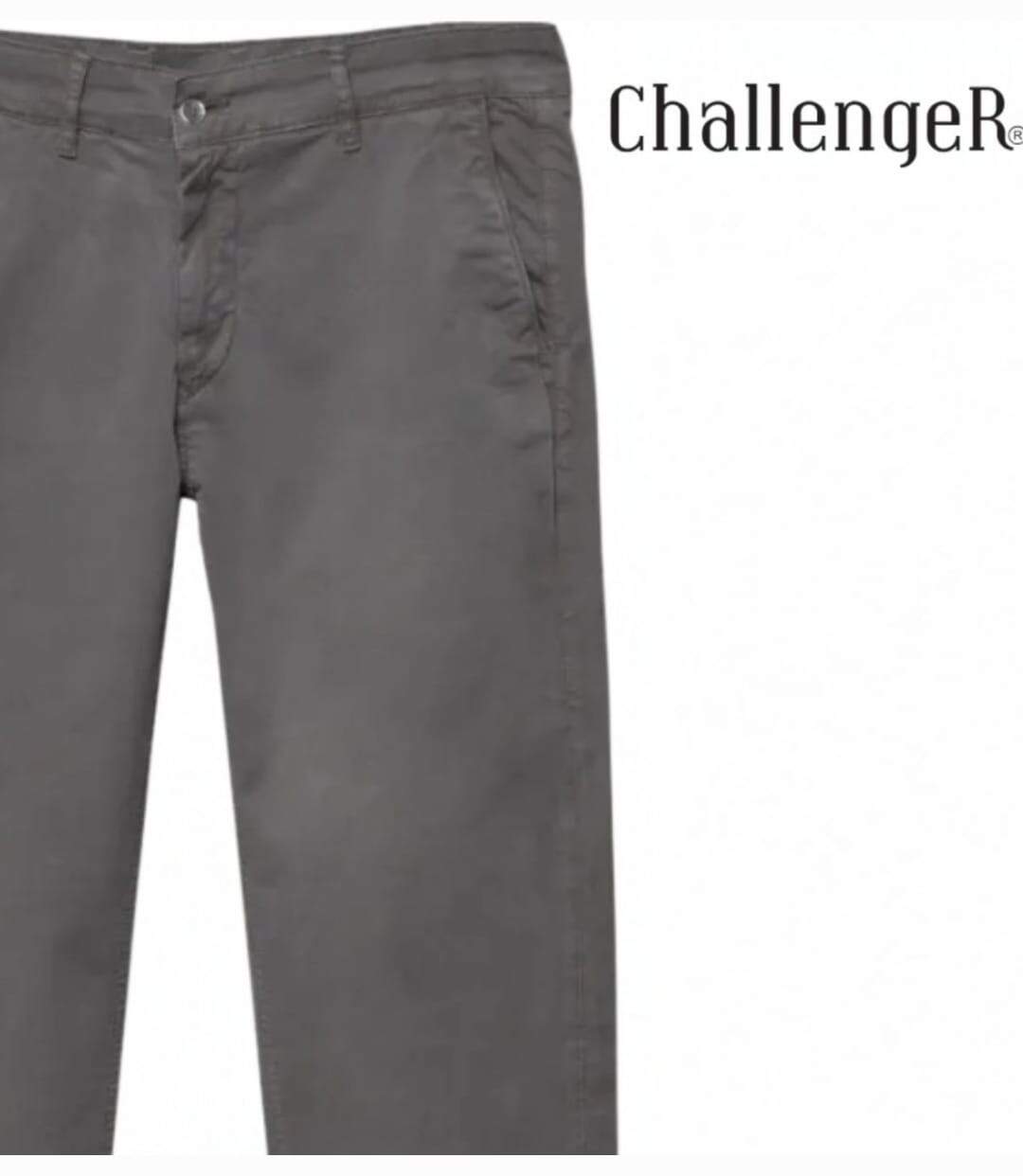 CHALLENGER PANT4007 — Pantalon chino gris : liberté de mouvement et coupe confort-4