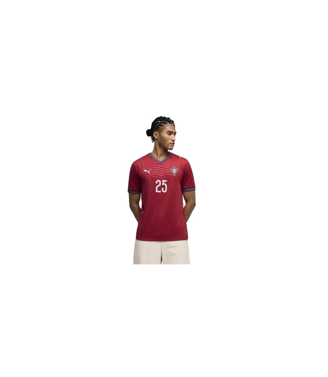 Mens Mendes 2026 Portugal Fc Home Jersey Red Puma-1