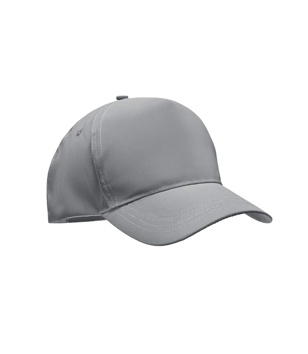 Rays Reflective 5 Panel Baseball Cap Matt Silver MidOcean-1