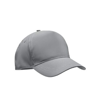 Rays Reflective 5 Panel Baseball Cap Matt Silver MidOcean