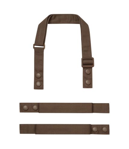 Premier Swap & Pop Customizable Apron Straps (Brown) (One Size) - UTPC6789