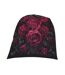 Bonnet adulte noir / bordeaux / gris Spiral-1