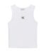 Womens/ladies Plain Tank Top Bright White Calvin Klein-2