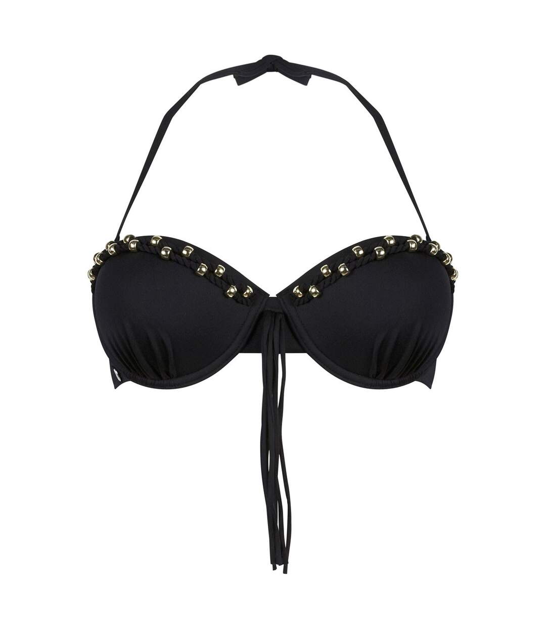 Haut de maillot balconnet noir Hippies by Brigitte Bardot-1