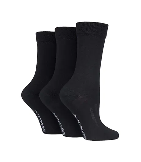 3 Pack Unisex Moisture Wicking Anti Sweat Socks for Hot Weather