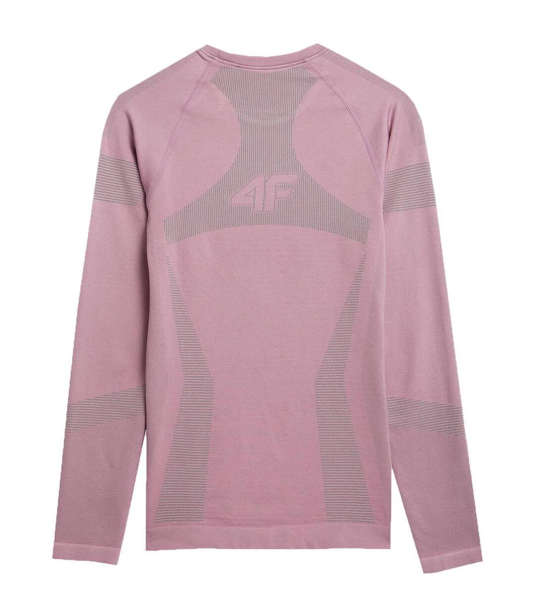 Haut Thermique F113 Femme Rose Foncé 4F-3