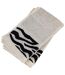 Serviette invité absorbante coton ZEBRA Bordure zèbre