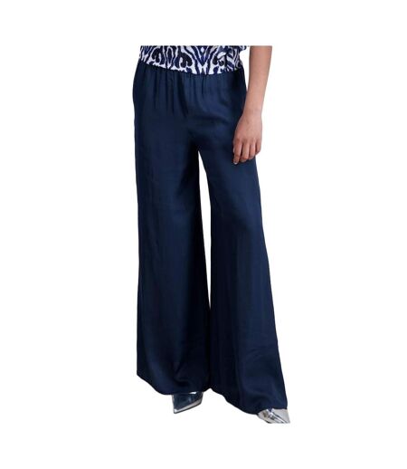 Pantalon fluide/toile marine morgan pwenda