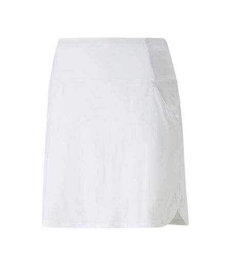 Jupe Blanche Femme Puma Skirt - L