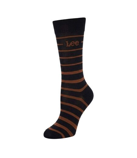 Lot De 3  Chaussettes Motif/style À Rayures Homme Bleu Lee