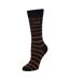 Lot De 3  Chaussettes Motif/style À Rayures Homme Bleu Lee-3