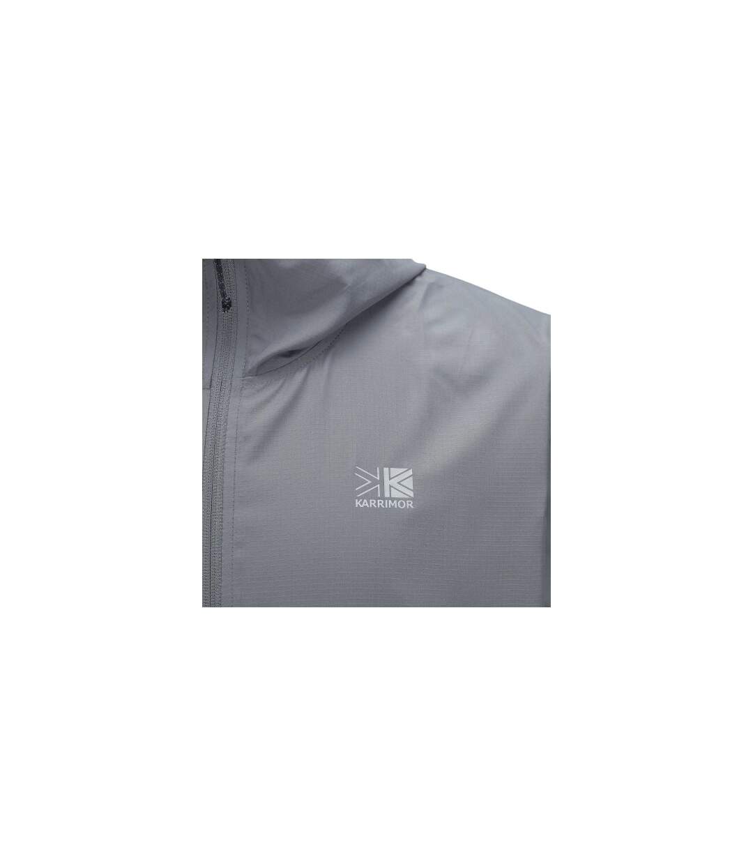 Mens Sierra Water Resistant Hooded Jacket Charcoal Karrimor-1