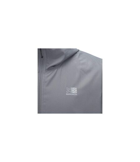Mens Sierra Water Resistant Hooded Jacket Charcoal Karrimor