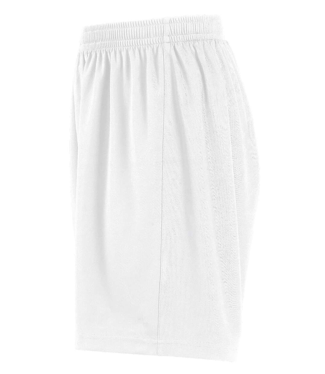 Short de foot adulte SAN SIRO 01221 - blanc-3