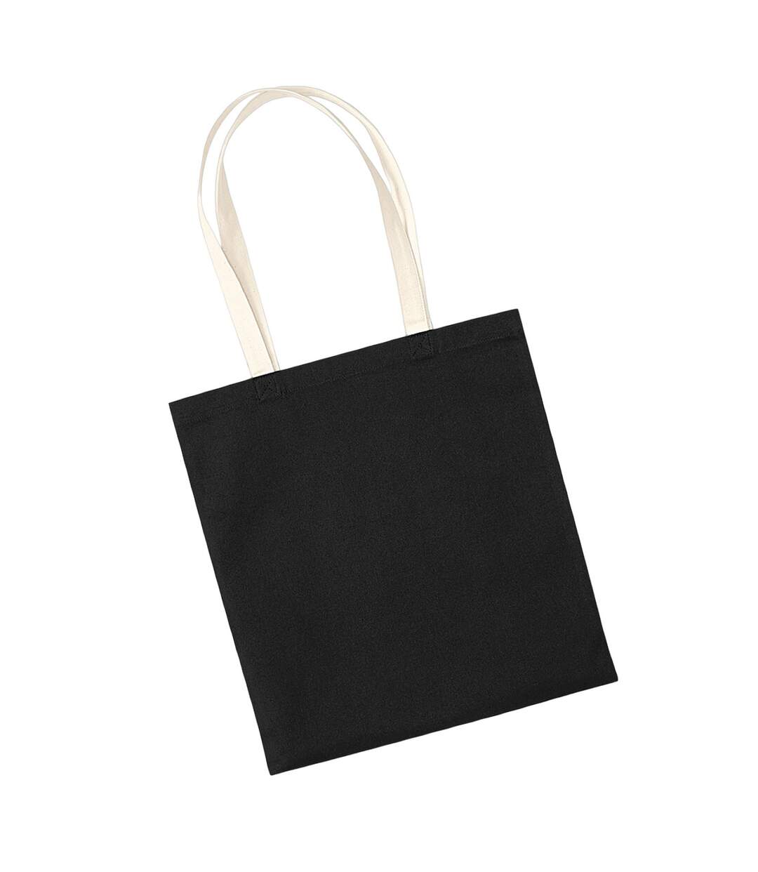 Tote Bag Earthaware Organic Bag For Life Taille Unique Noir Beige Pâle Westford Mill-2