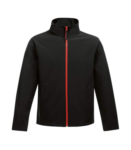 Veste Softshell Ablaze Homme Noir Rouge Regatta