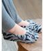 Isotoner Chaussons extra-light Ballerines femme imitation fourrure, semelle gomme antidérapante-2