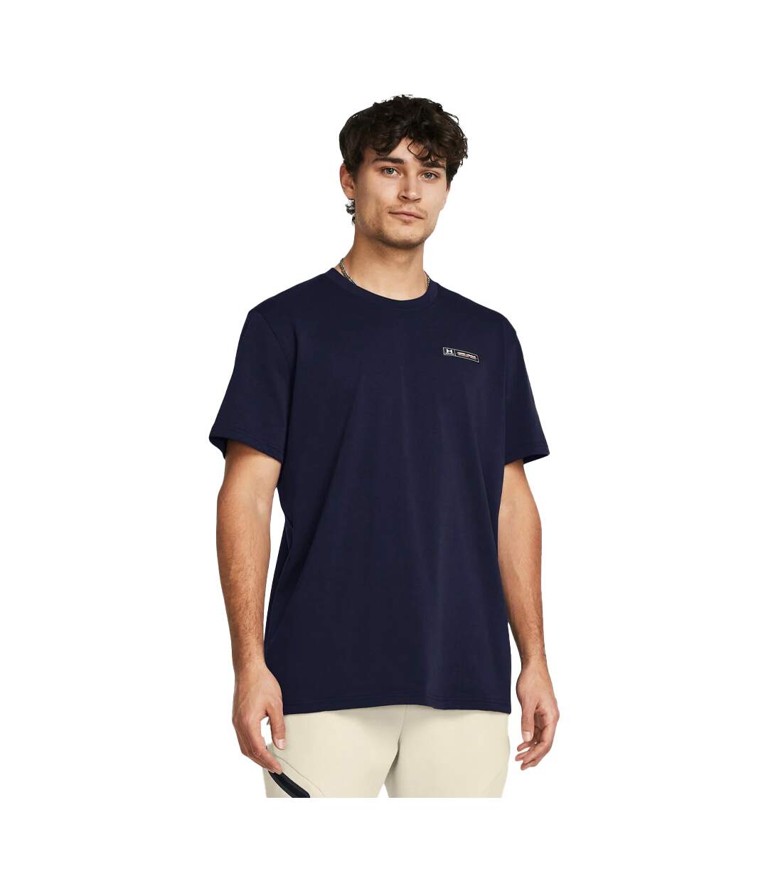 T-shirt homme bleu Under Armour-3
