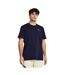 T-shirt homme bleu Under Armour-3