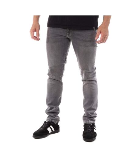 Jean slim gris homme lee cooper olox - 29