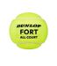 Pack Of 4  Fort All Court Tennis Balls  One Size Yellow Dunlop-2