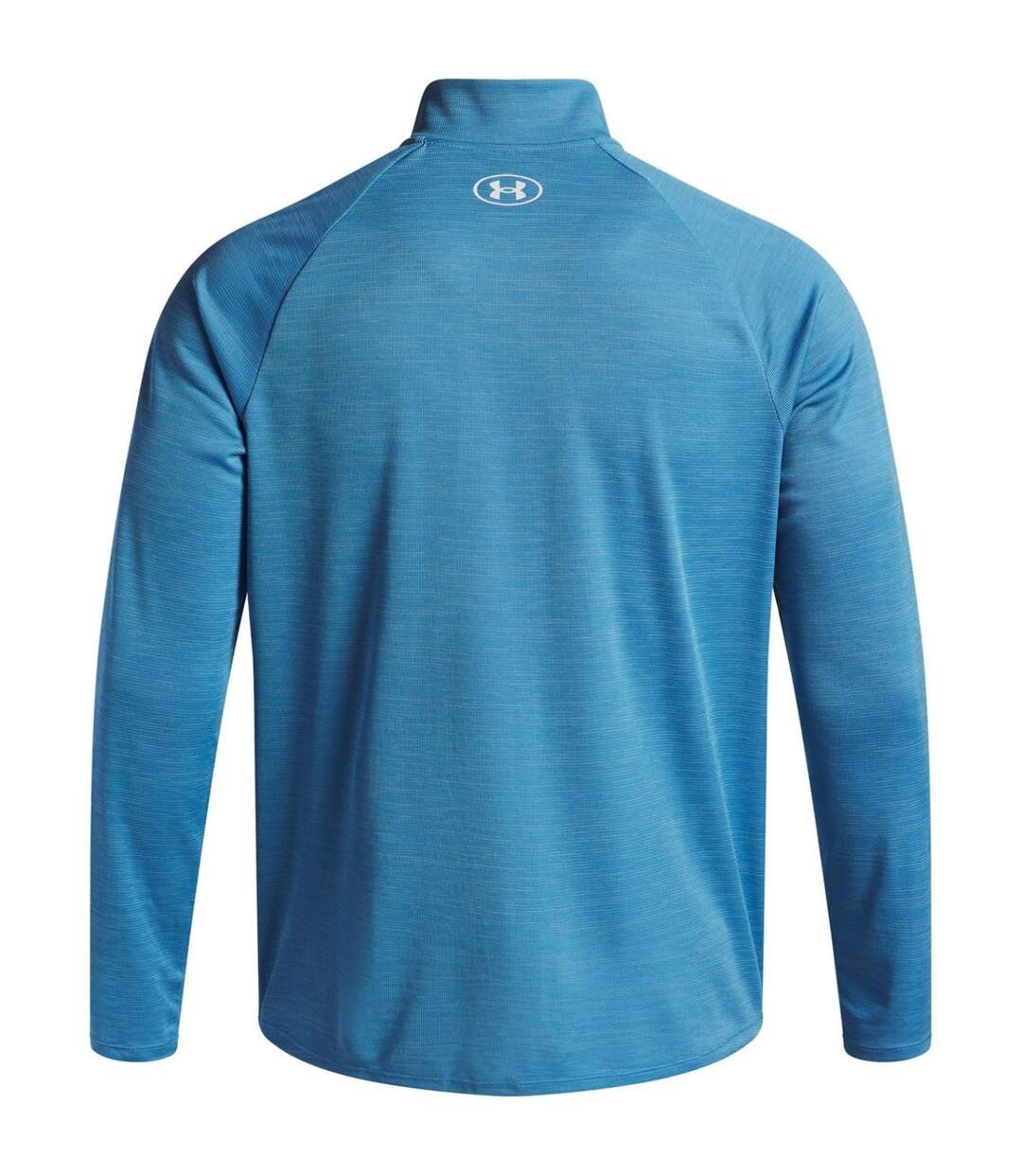 Haut Ample Manches Longues À Col Montant Tech Homme Bleu Blanc Under Armour-3