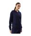 Veste À Capuche Wss24tswsf0956 Femme Bleu Marine 4F-1