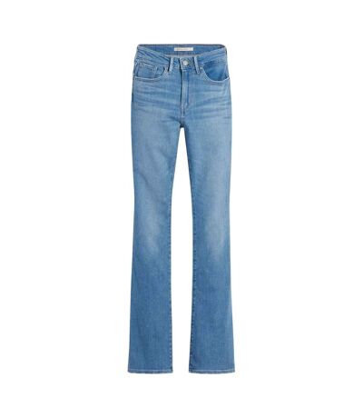 Womens/ladies 725 Tribeca Sun Leather Patch Bootcut Jeans Denim Levis