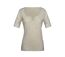 Tee-shirt MAYFLOWER DAMOCLES2 beige à lacets : l'élégance des manches 3/4-5