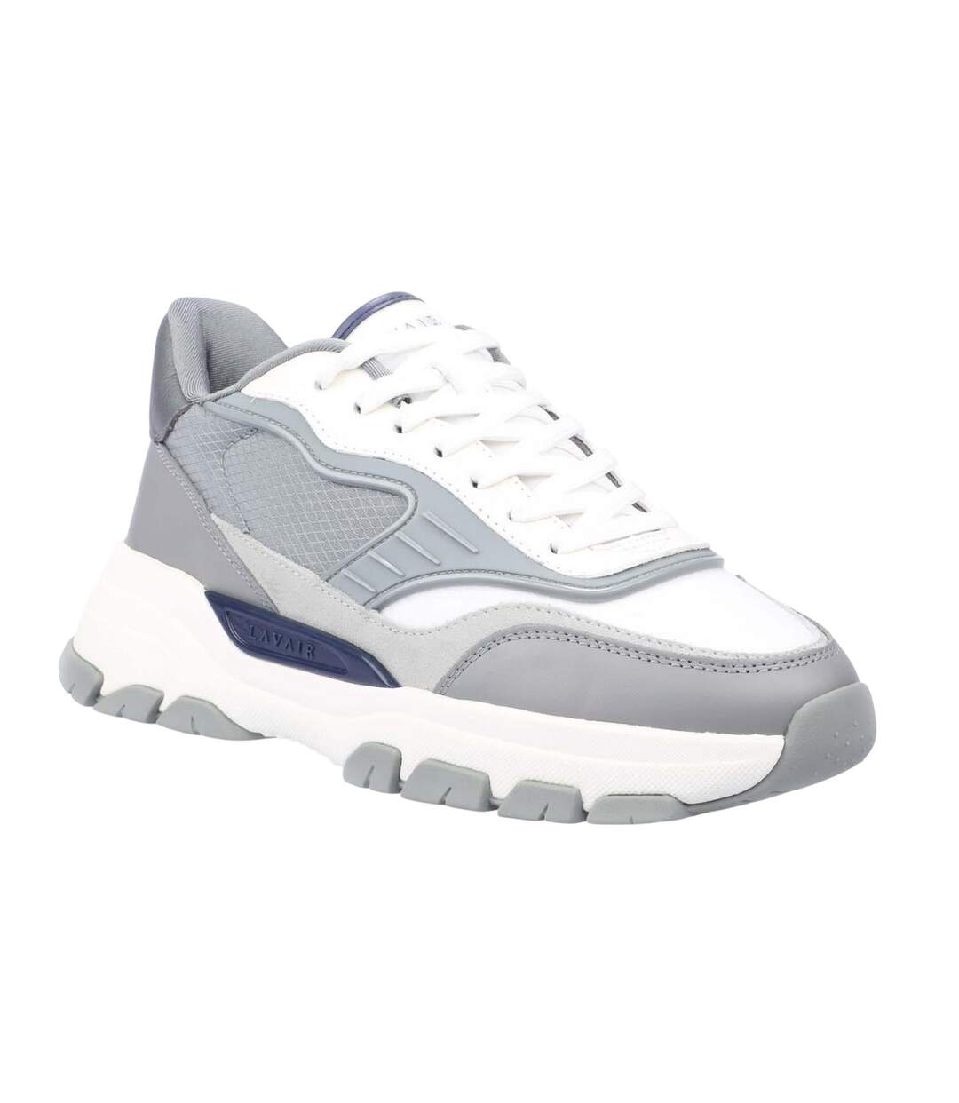 Baskets Pacific 2.0 Homme Blanc Gris Lavair-1