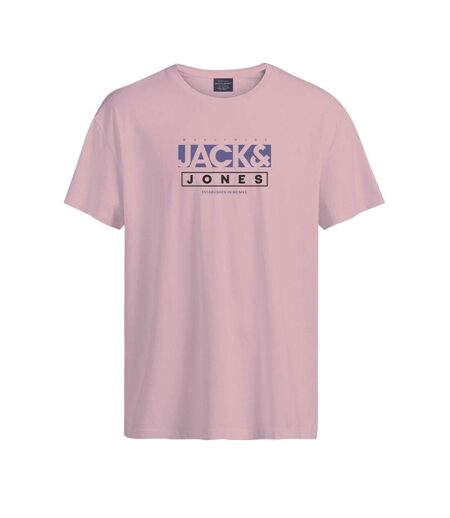T-Shirt rose homme jack & jones jorseven