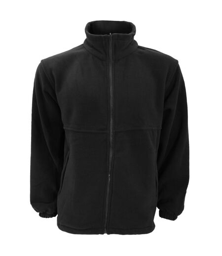 Veste Polaire À Fermeture Zippée Unisexe Noir UCC