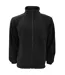 Veste Polaire À Fermeture Zippée Unisexe Noir UCC-1