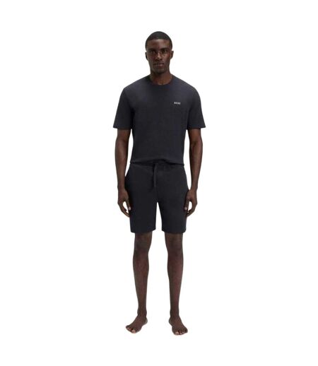 Short Waffle Homme Bleu Marine Boss
