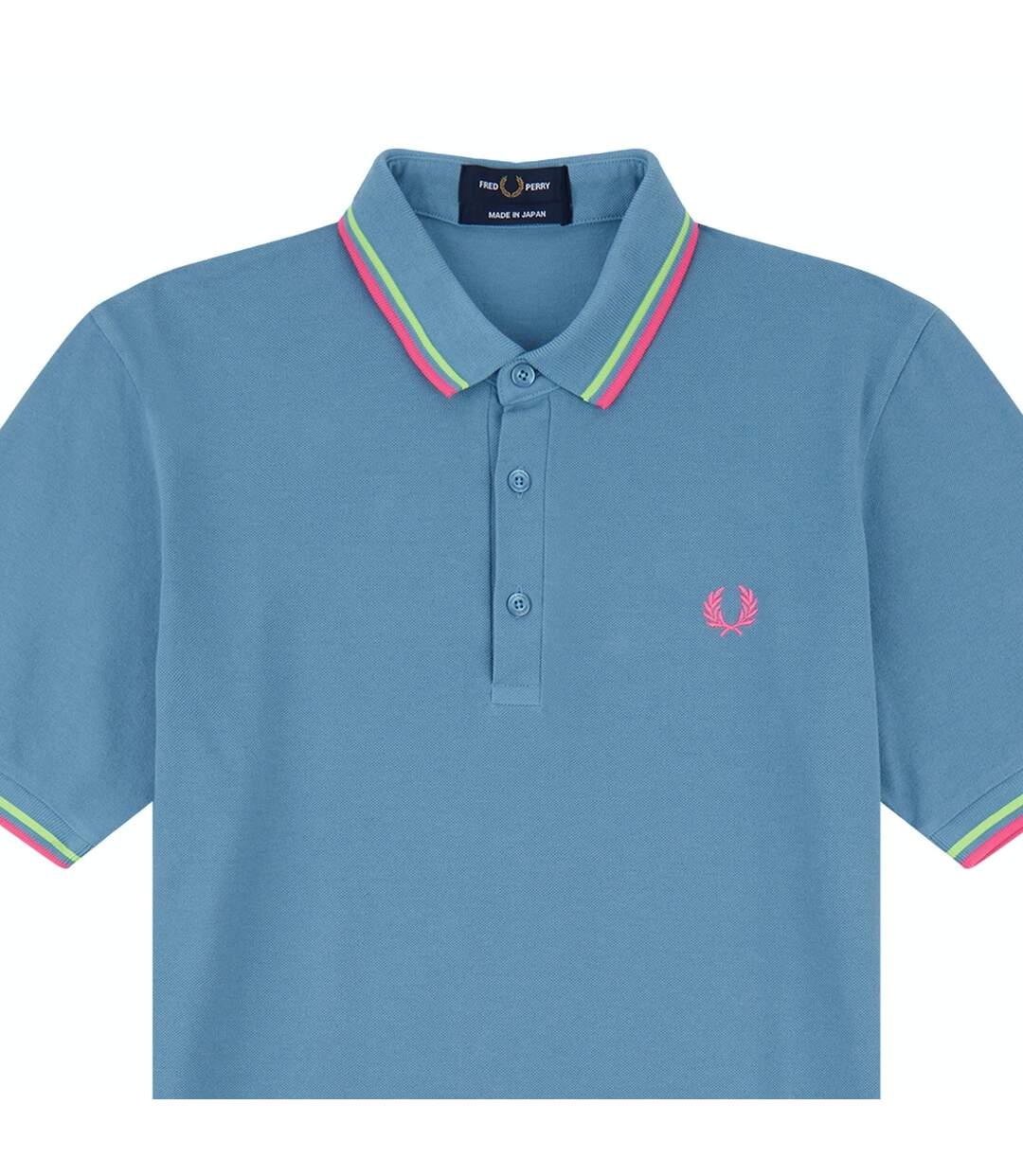 Polo Homme Bleu Fred Perry-4