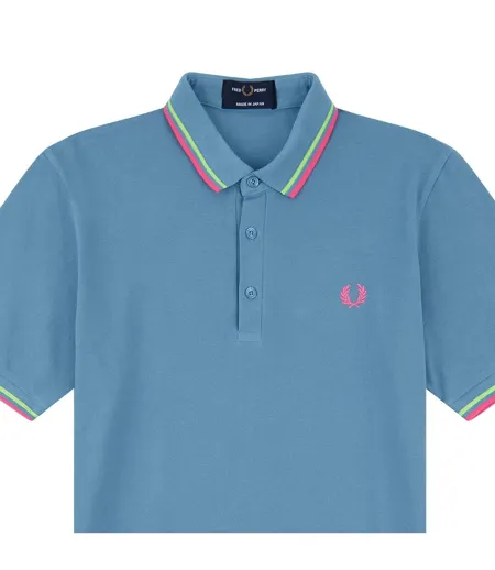 Polo Homme Bleu Fred Perry