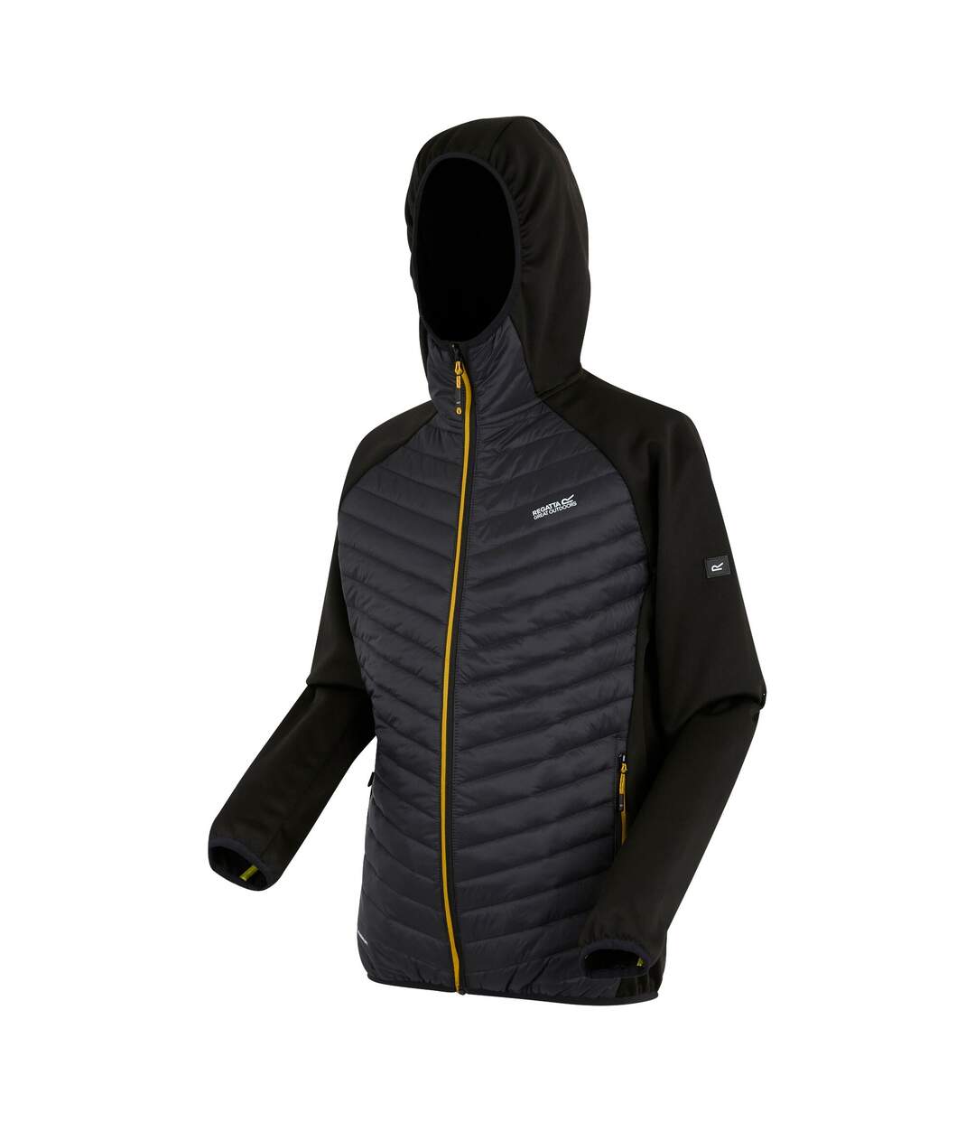 Veste Hybride Andreson Homme Noir Jaune Regatta-4