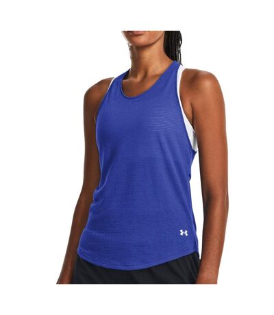 Débardeur Bleu Femme Under Armour Ua Streaker Run - L