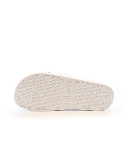 Claquettes Blanches/Argentés Homme Adidas Adilette Aqua - 39