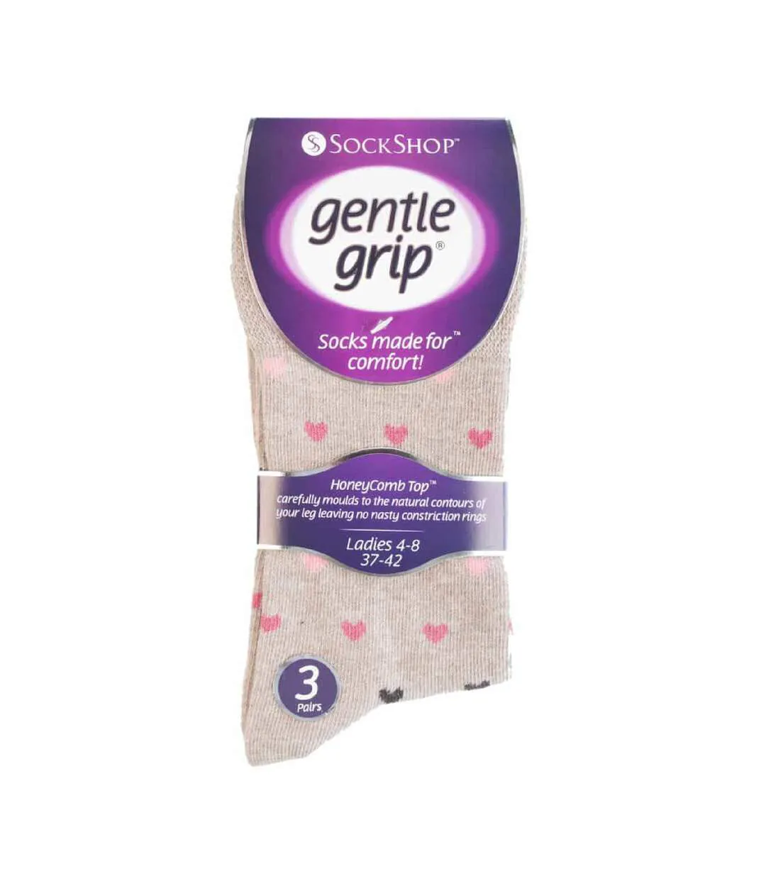 6 Paires Chaussettes Femme Coton sans Élastique-2