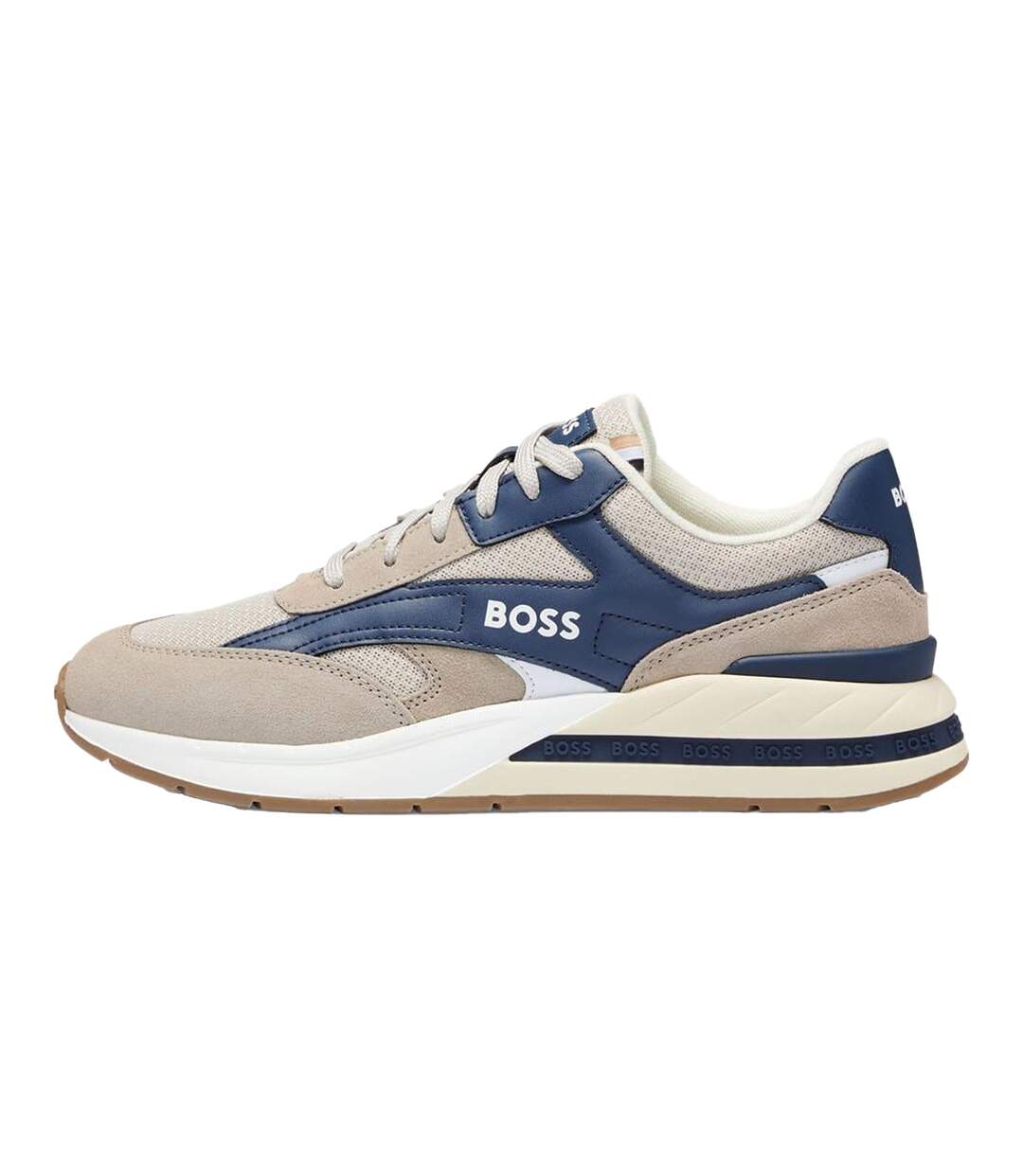 Baskets Kurt Homme Beige Boss-2