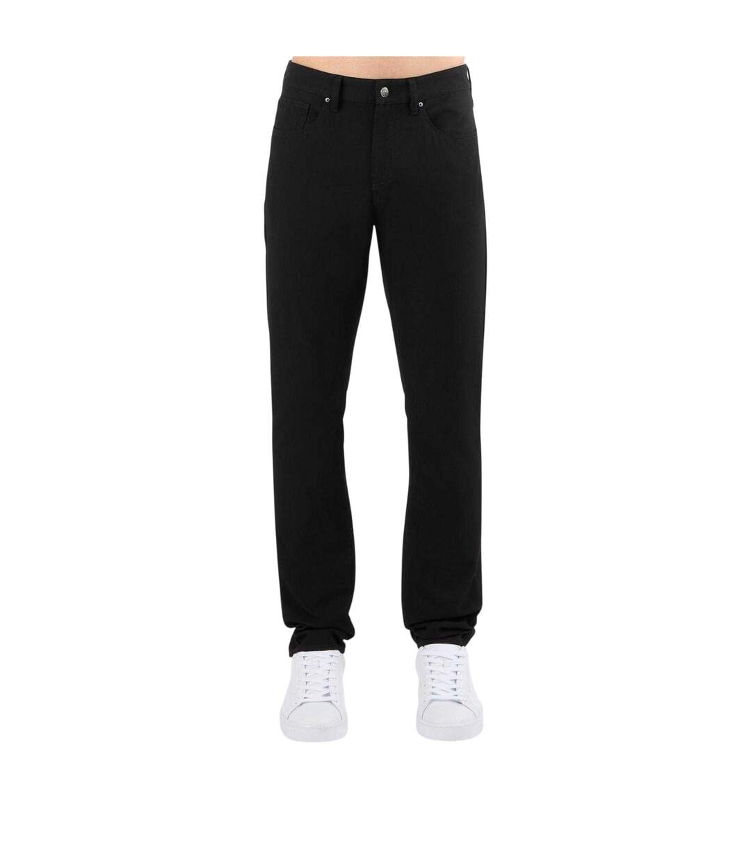 Mens 5 Pockets Chinos Black Armani Exchange-4