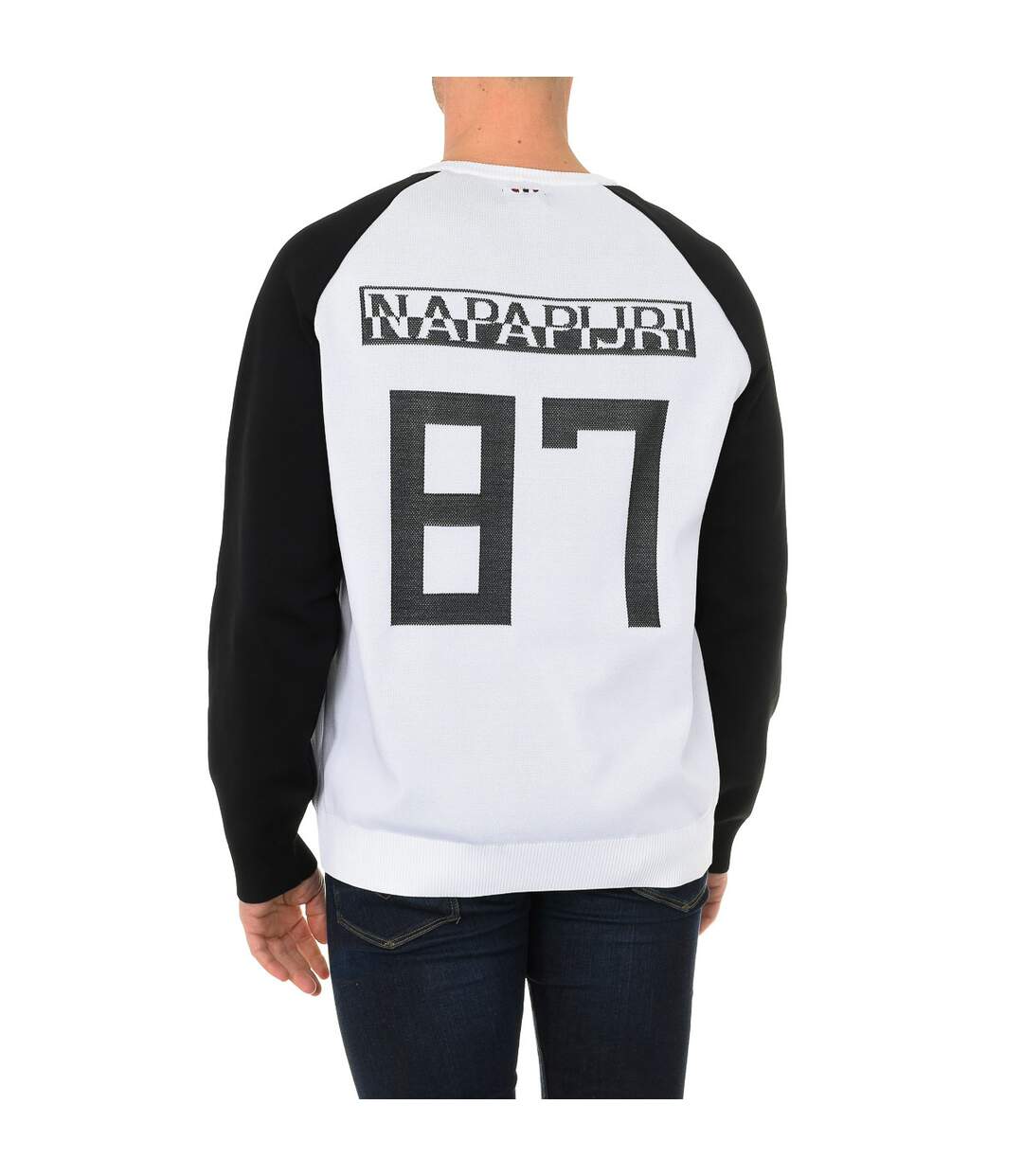 Men's long-sleeved round neck sweatshirt NP0A4DVOM