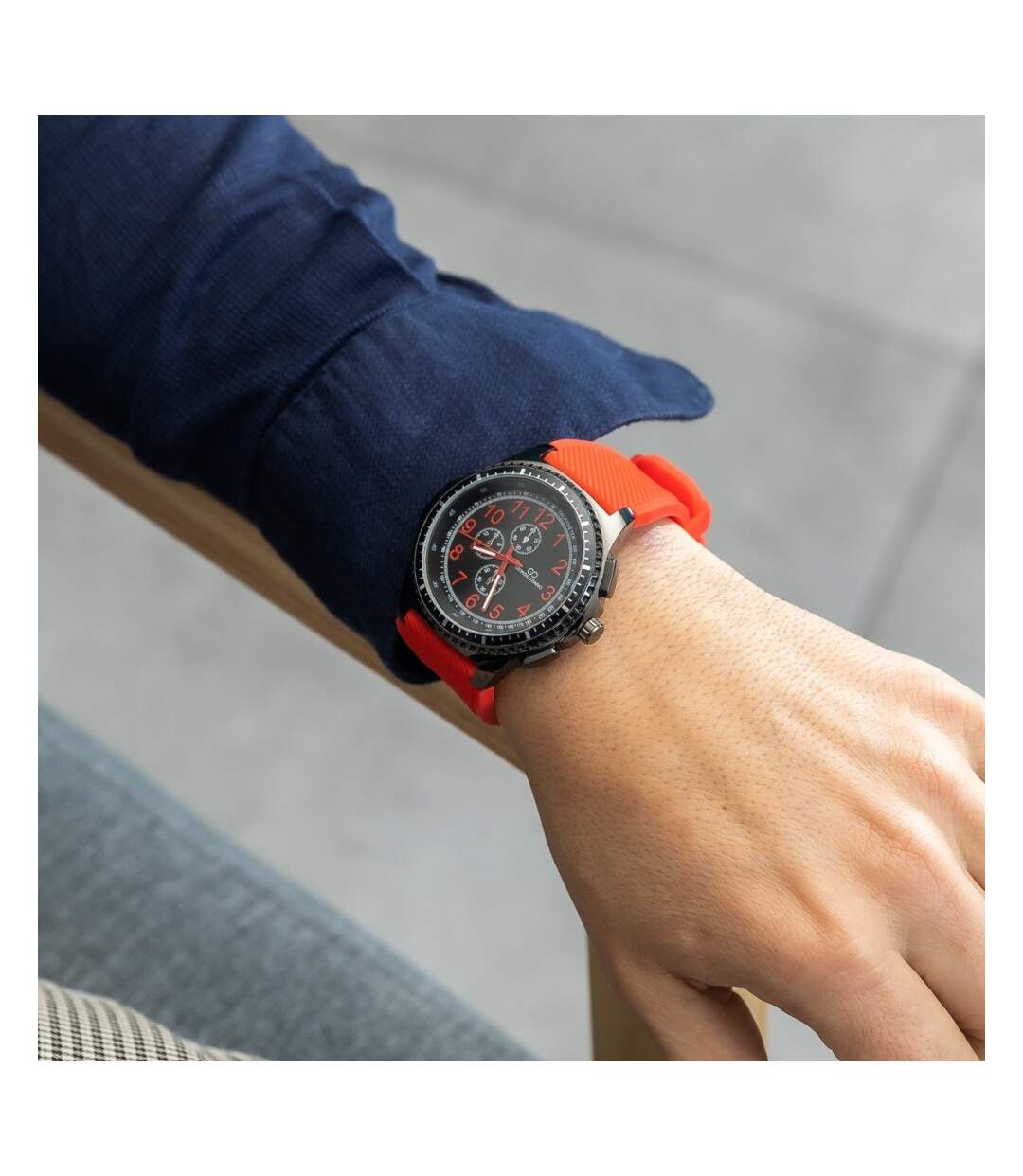 Montre Homme en Silicone Rouge GIORGIO