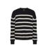 Pull noir/blanc femme pieces klara-3