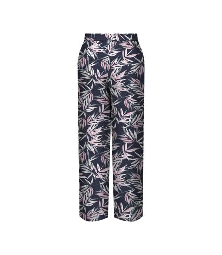 Pantalon Marine/Rose Femme Only Nova Life Palazzo - 38