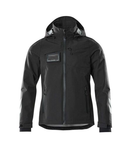 Mens Accelerate Soft Shell Jacket Black Mascot