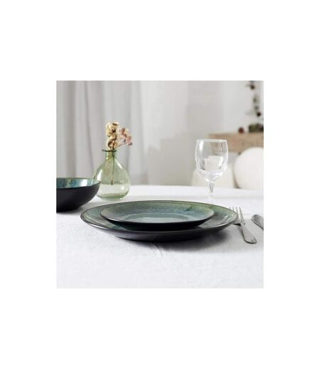 Lot de 6 Assiettes Plates Elia 27cm Vert
