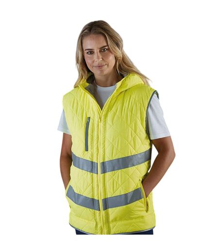 Veste Sans Manches Kensington Homme Jaune Fluo Yoko